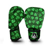 Shamrock St. Patrick's Day Print Pattern Boxing Gloves-grizzshop