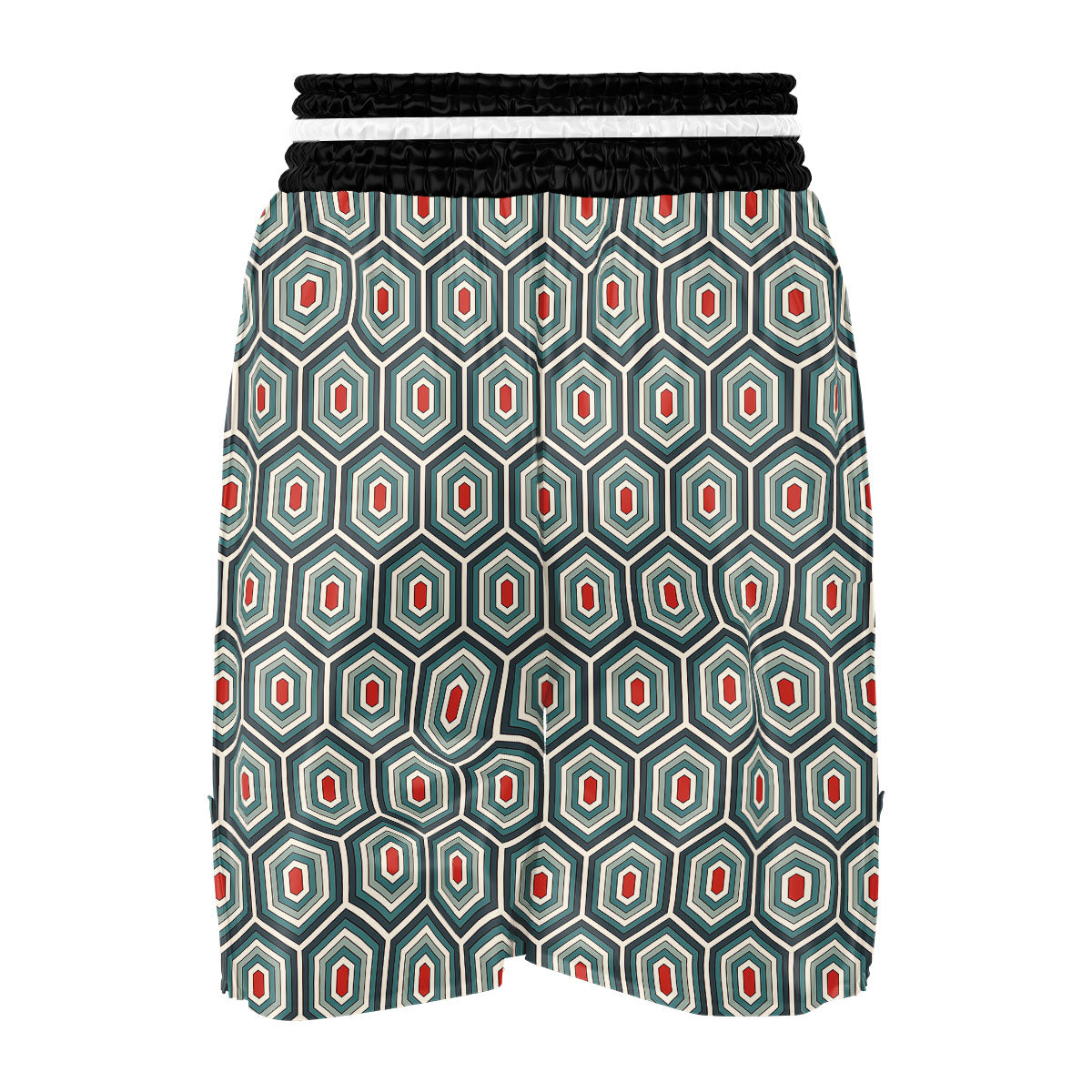 Shell Turtle Print Pattern Boxing Shorts-grizzshop