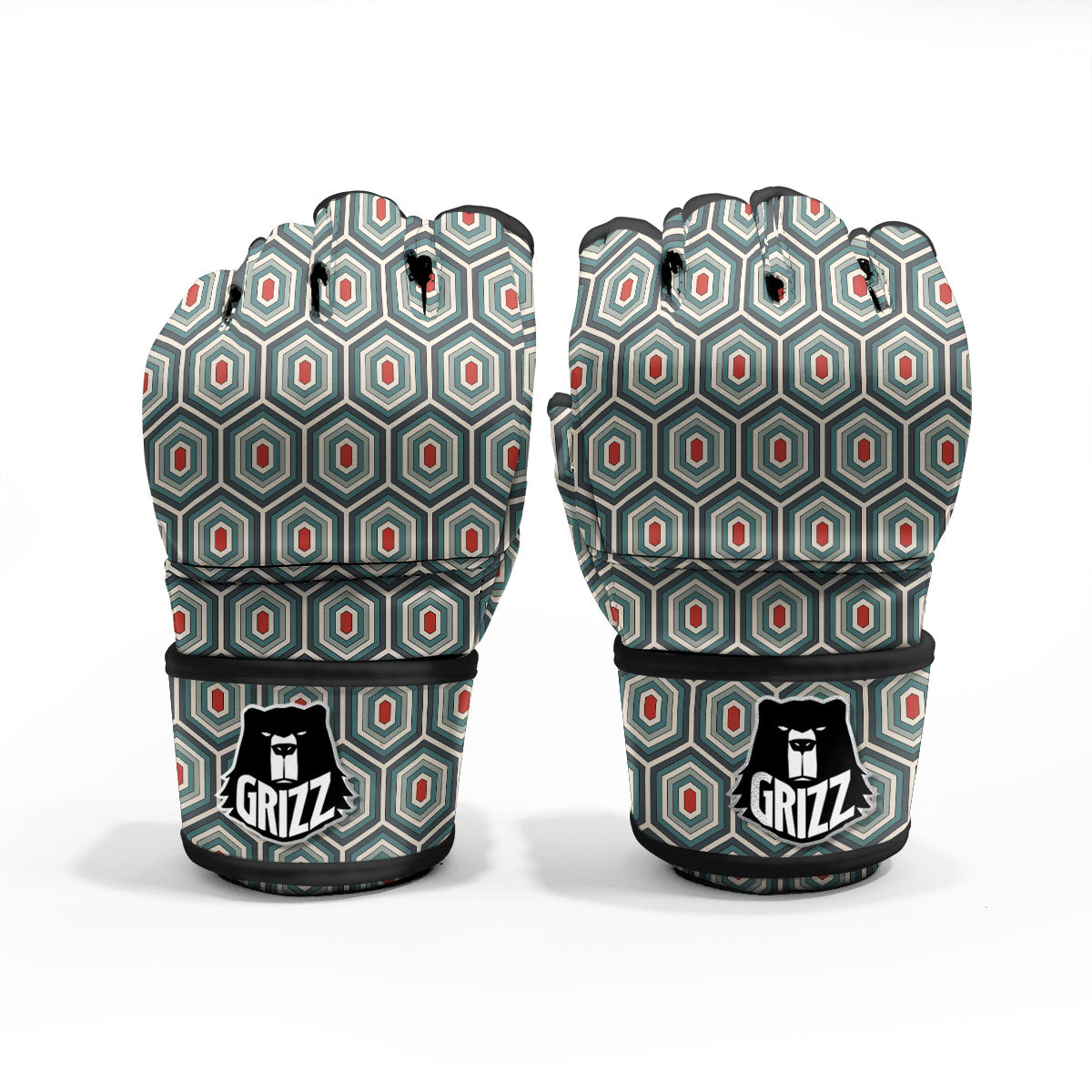 Turtle Watercolor Print Pattern Boxing Gloves