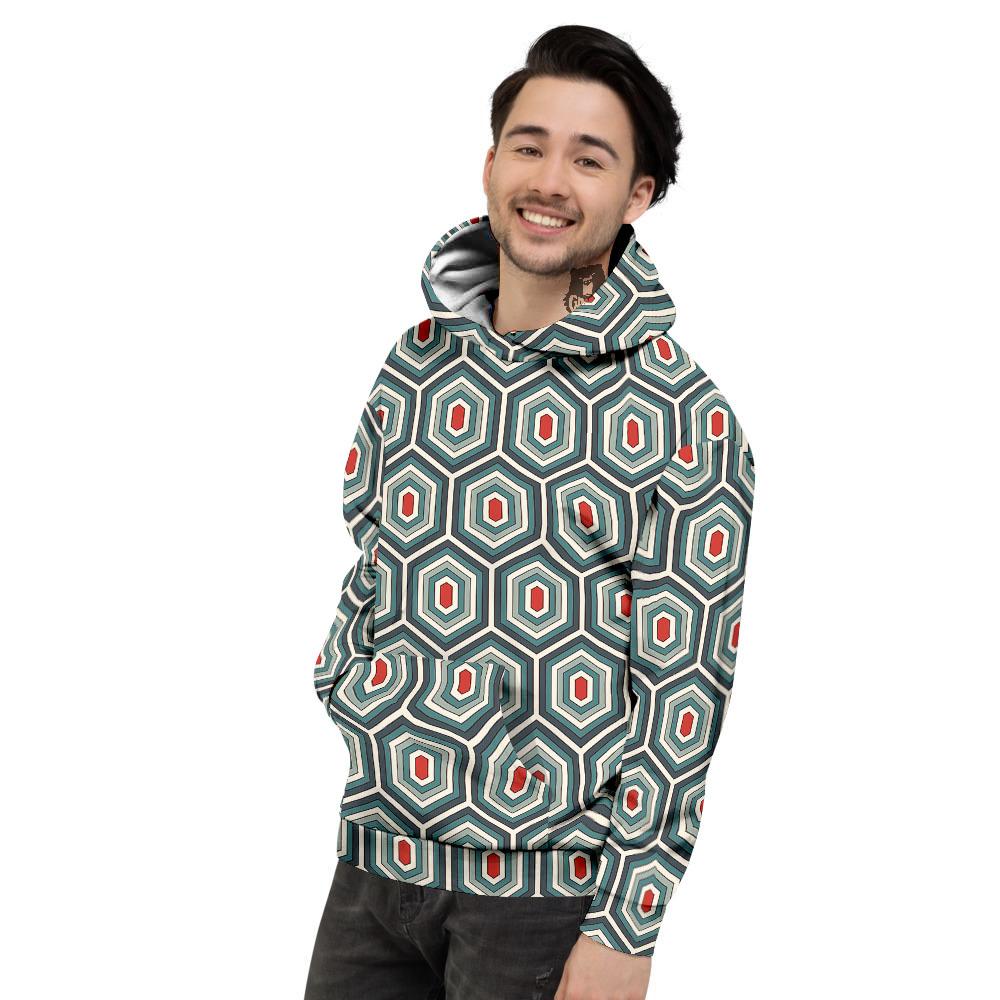 Shell Turtle Print Pattern Men's Hoodie-grizzshop