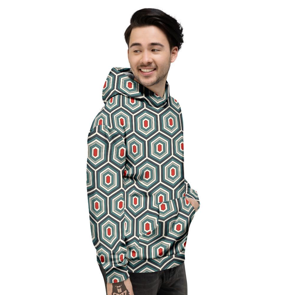 Shell Turtle Print Pattern Men's Hoodie-grizzshop