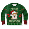 Shiba Inu Feliz Navidog Ugly Christmas Sweater-grizzshop