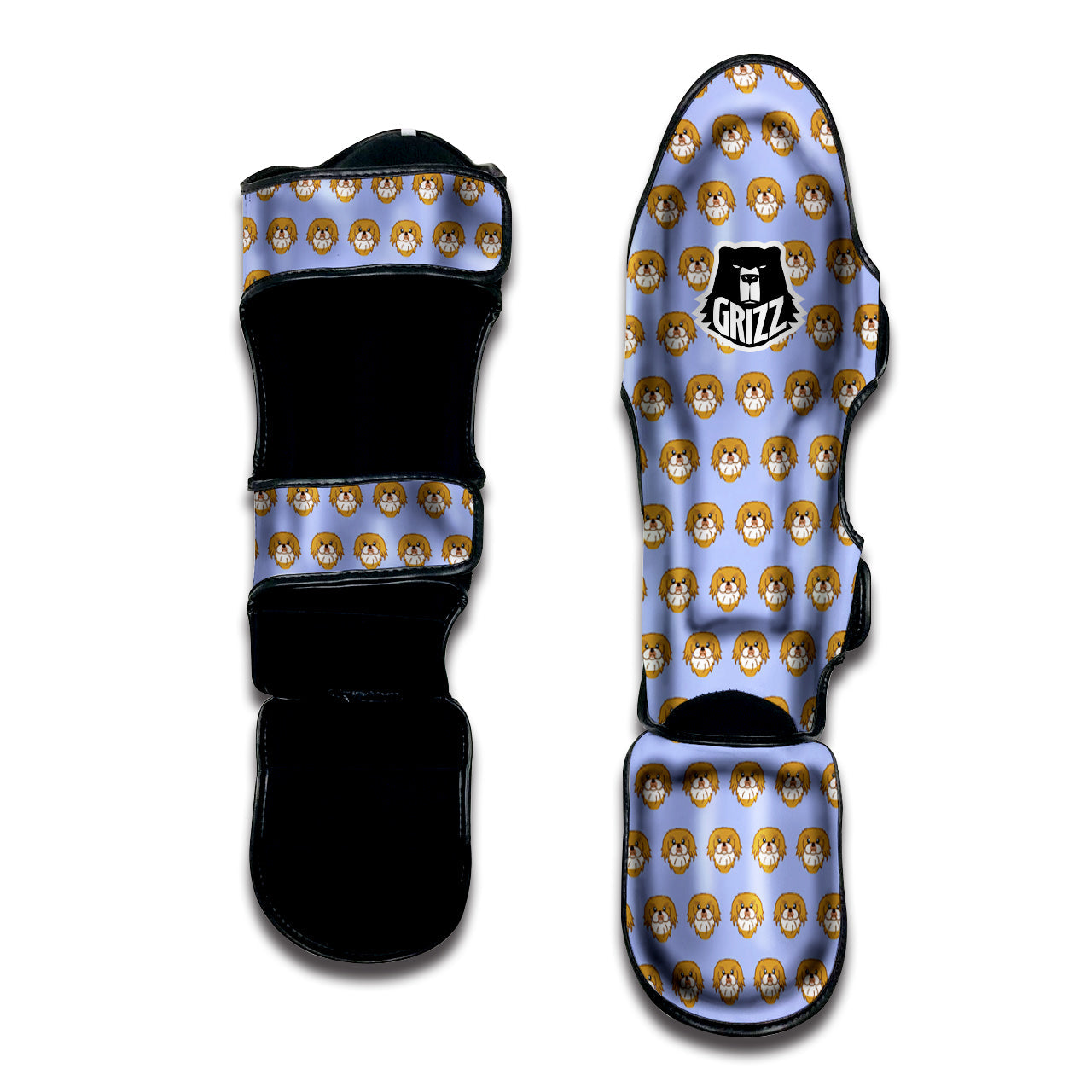 Shih Tzu Cute Print Pattern Muay Thai Shin Guards-grizzshop