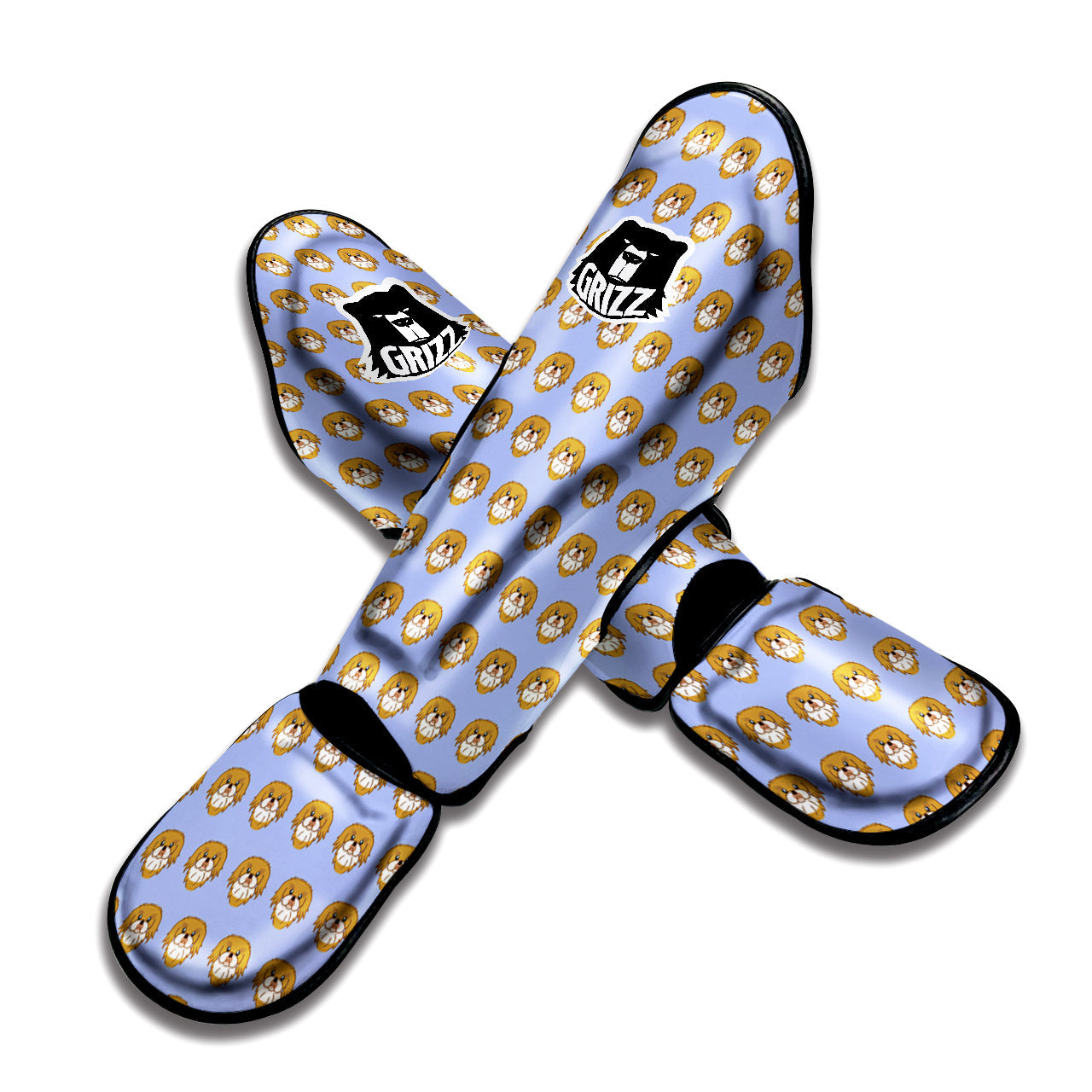 Shih Tzu Cute Print Pattern Muay Thai Shin Guards-grizzshop