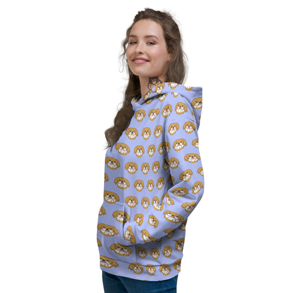 Shih Tzu Cute Print Pattern Women's Hoodie-grizzshop