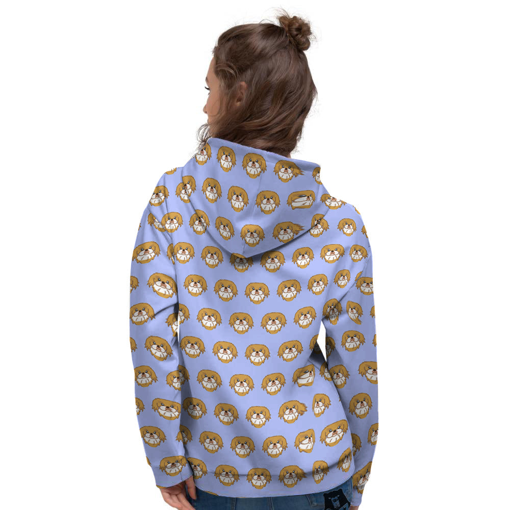 Shih Tzu Cute Print Pattern Women's Hoodie-grizzshop