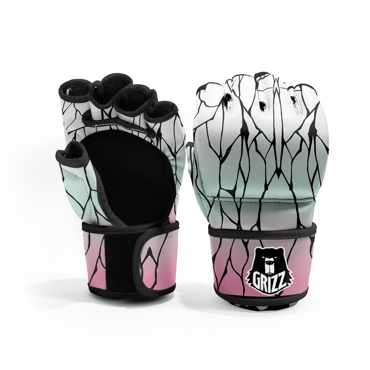 Shinobu Print Pattern MMA Gloves-grizzshop