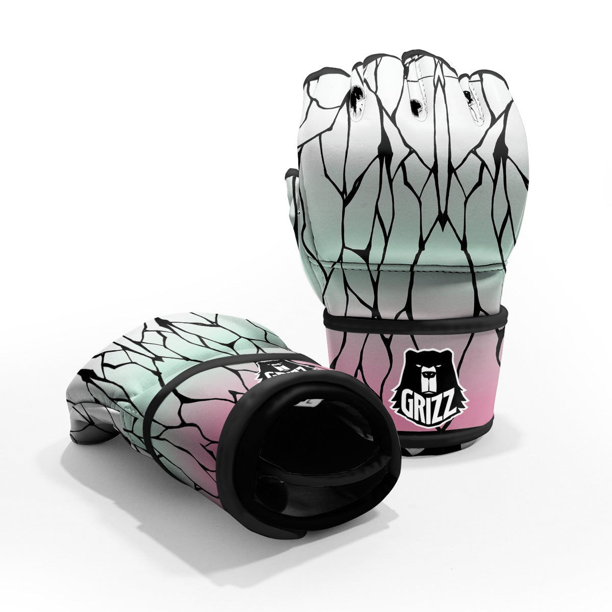 Shinobu Print Pattern MMA Gloves-grizzshop