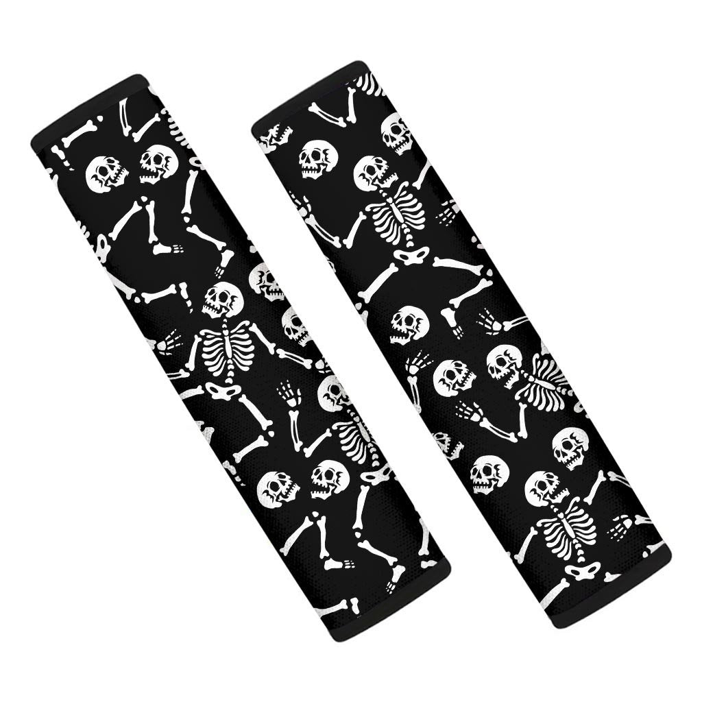 Skeleton Dancing Halloween Seat Belt Cover-grizzshop
