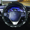 Skull Gothic Witch Steering Wheel Cover-grizzshop