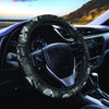 Skull Gothic Witch Steering Wheel Cover-grizzshop