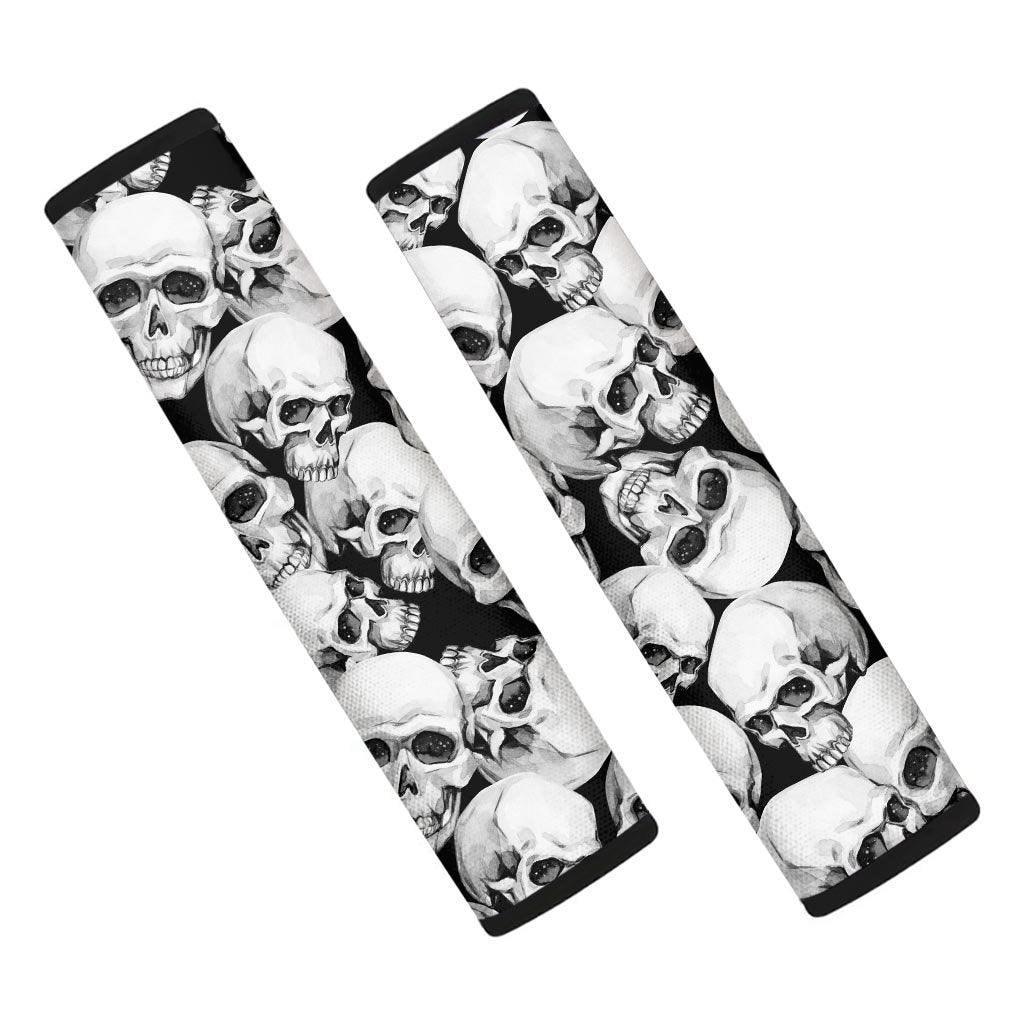 Skull Seat Belt Cover-grizzshop