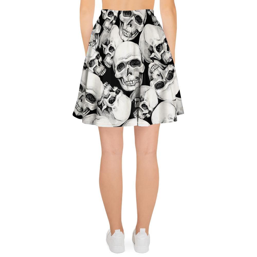 Skull Women's Skirt-grizzshop