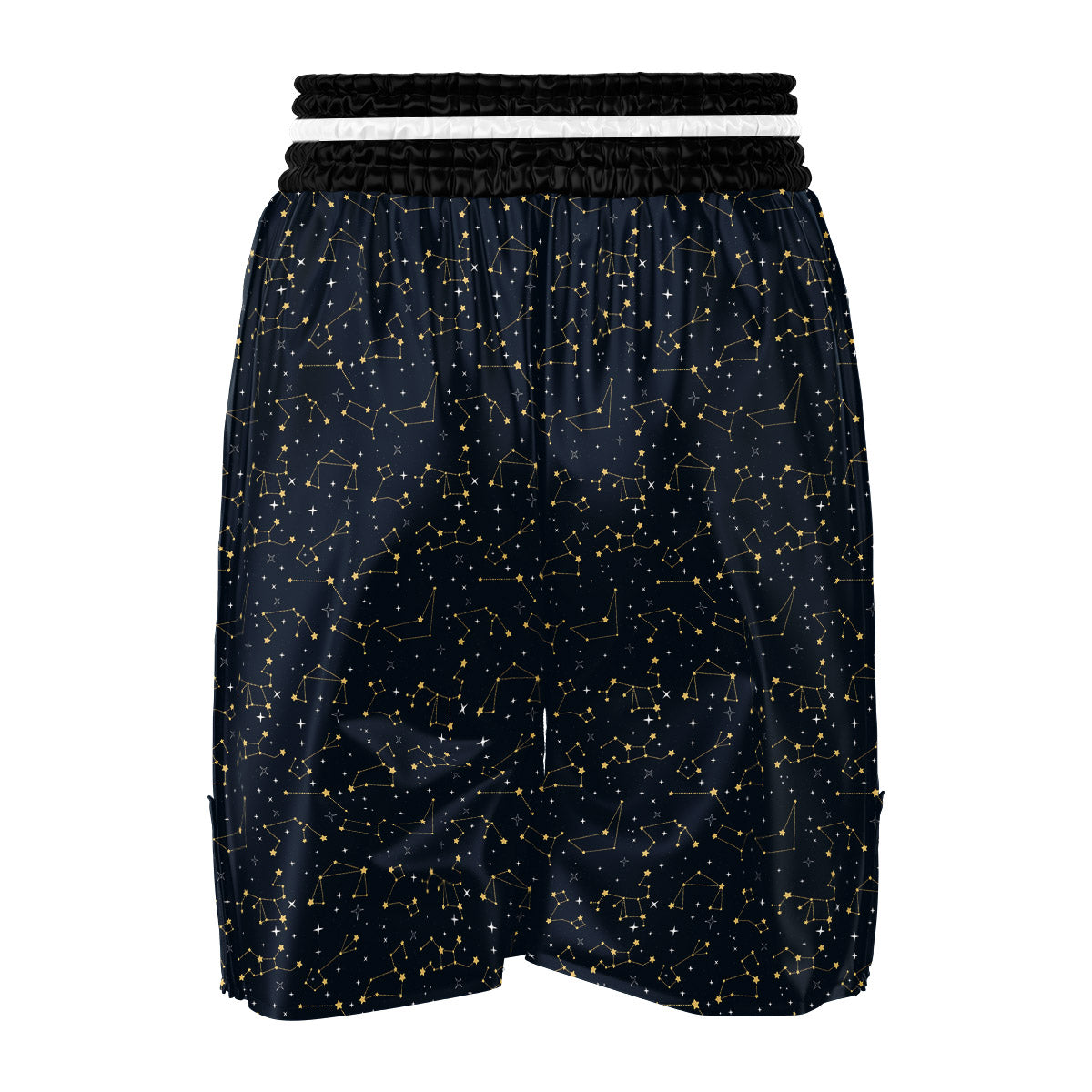 Sky Map Constellation Print Pattern Boxing Shorts-grizzshop