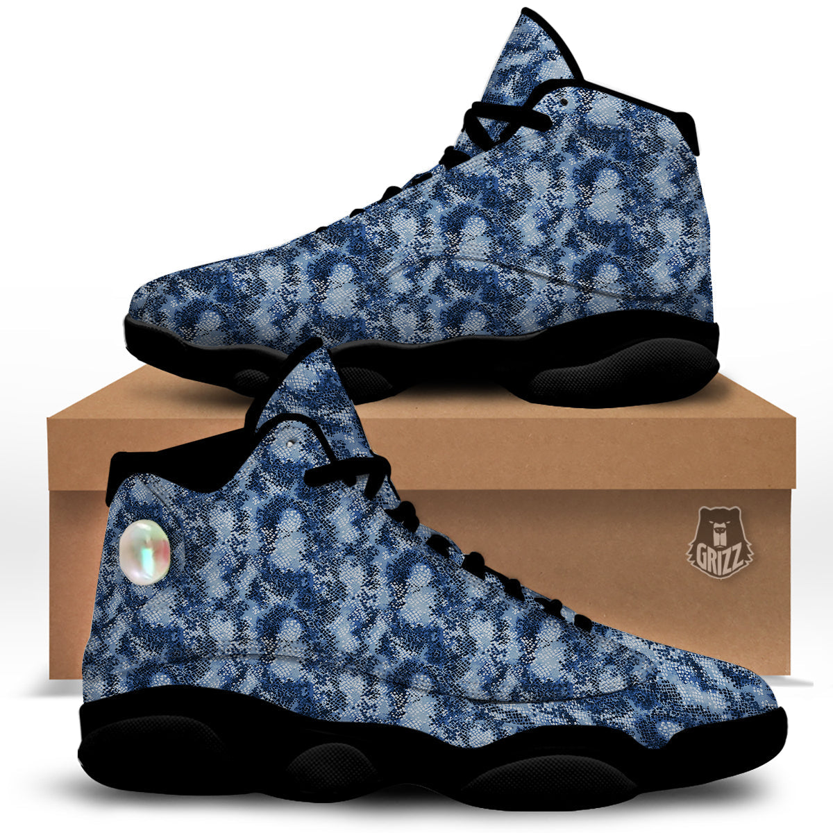 Pattern Print Humpback Whale Black Sneaker Shoes For Men Women