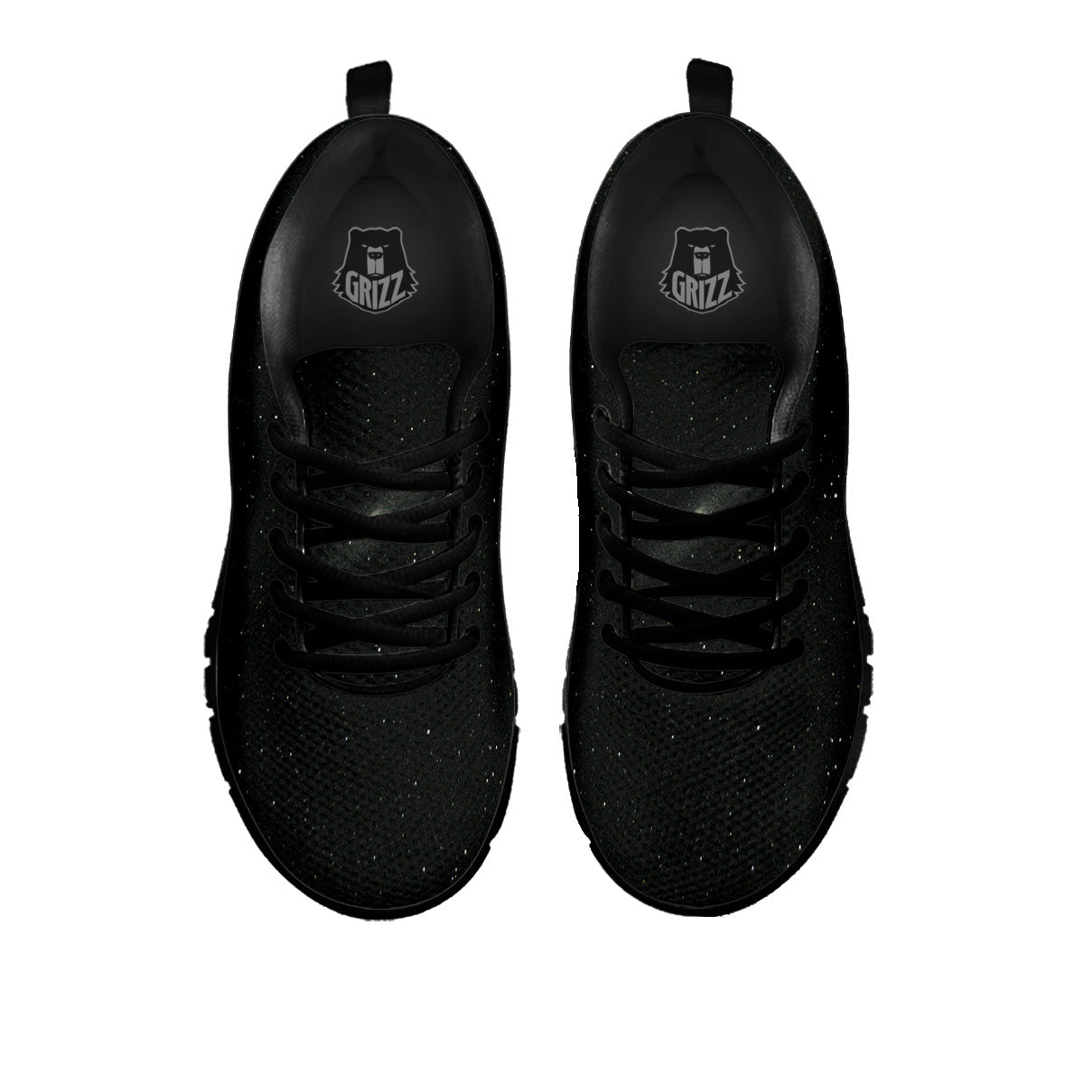 Space Black Print Black Sneaker-grizzshop