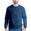 Space Blue Galaxy Men's Sweatshirt-grizzshop