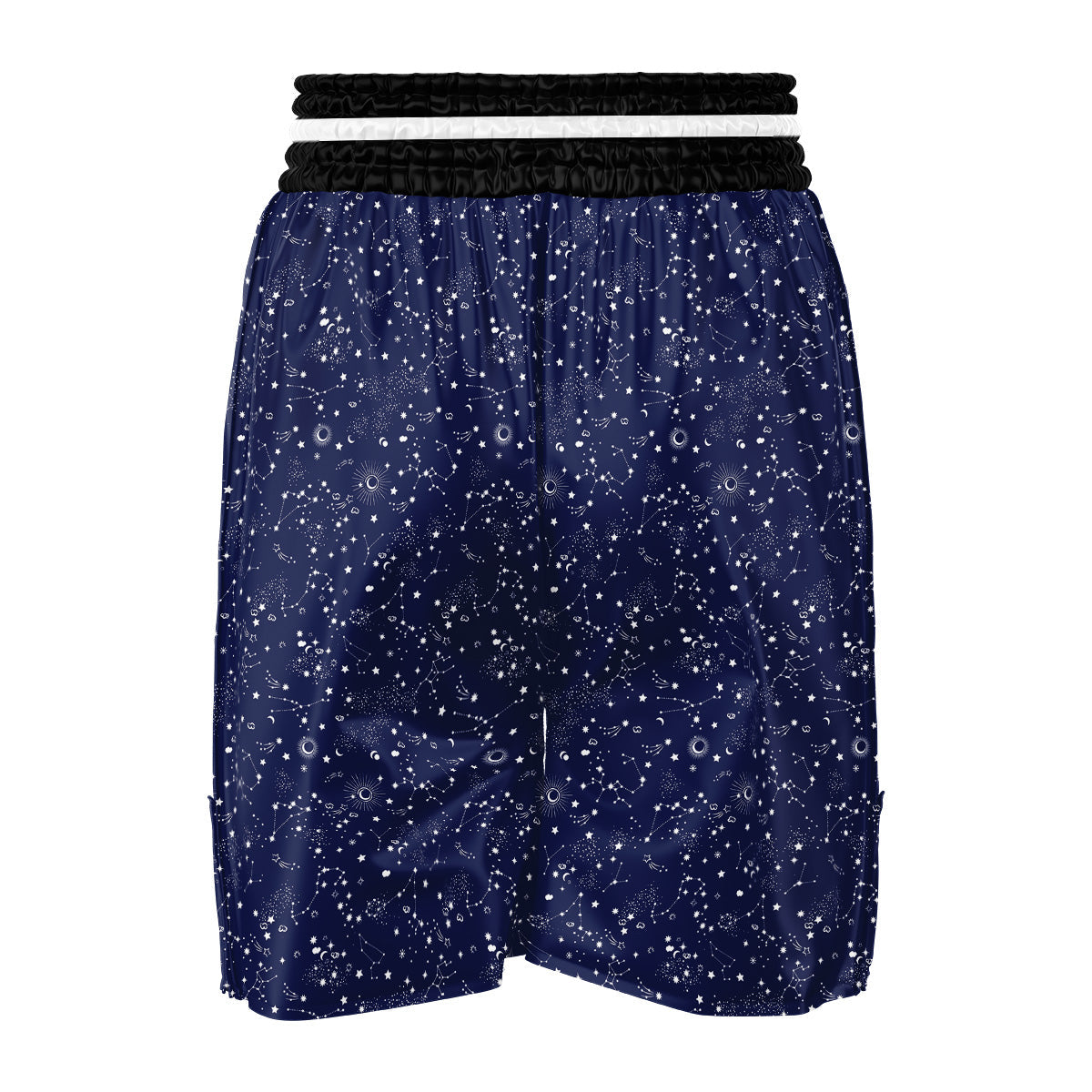 Space Constellation Print Pattern Boxing Shorts-grizzshop