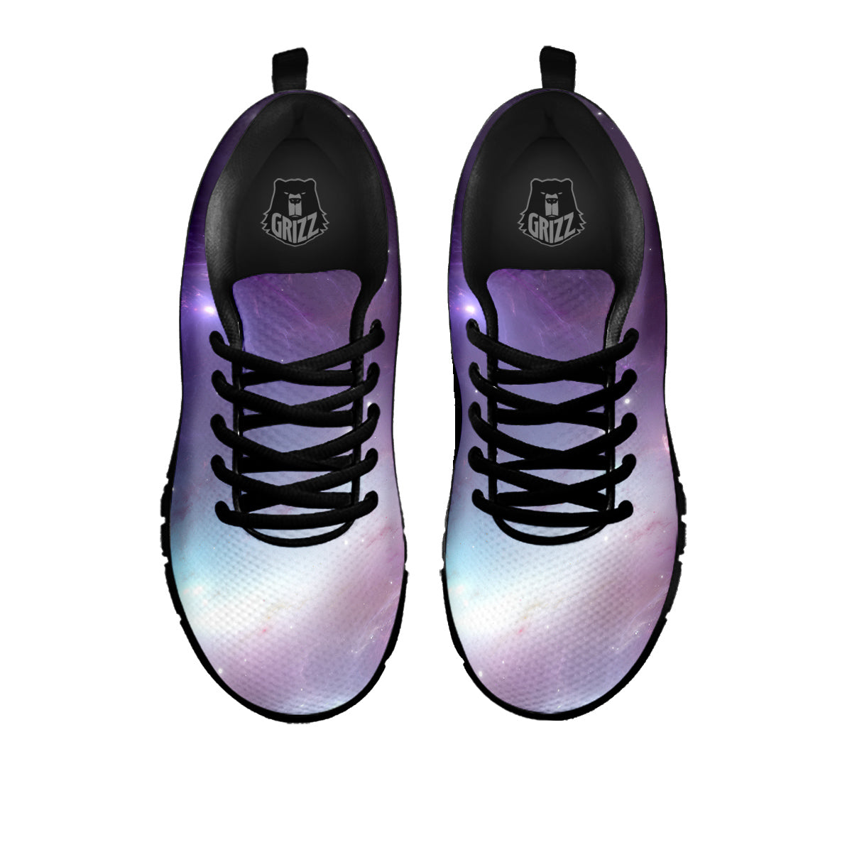 Space Cosmic Print Black Sneaker-grizzshop