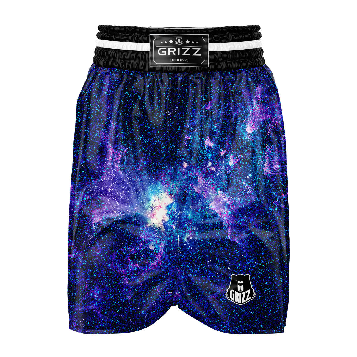Space Deep Print Boxing Shorts-grizzshop