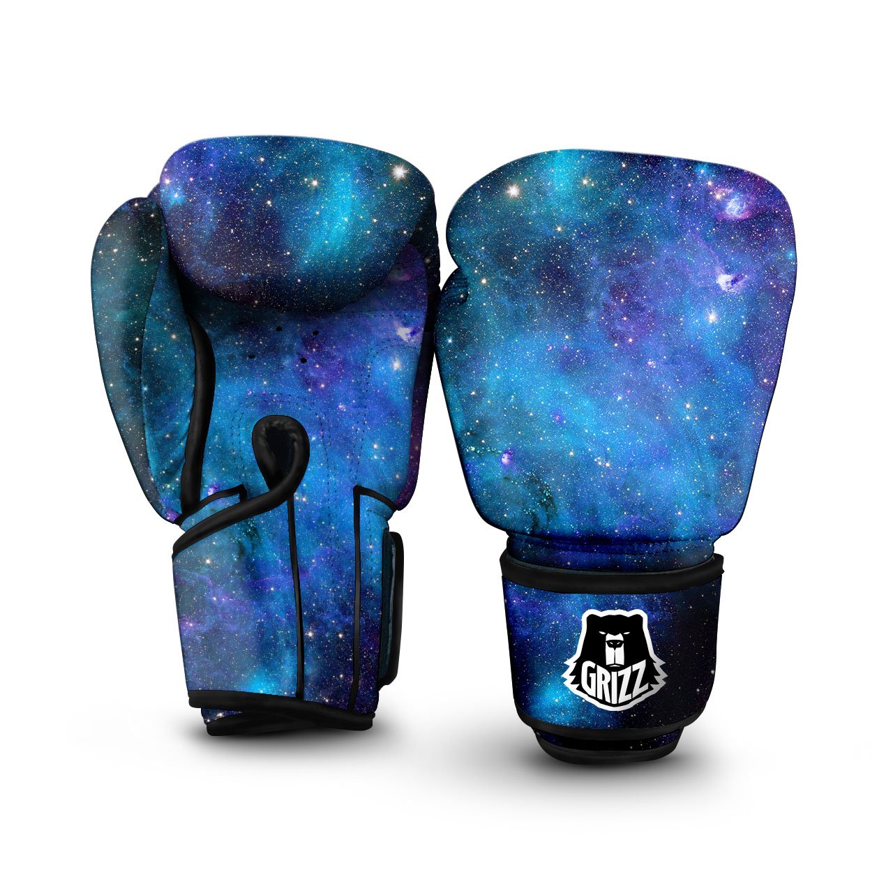 Space Nebula Print Boxing Gloves-grizzshop
