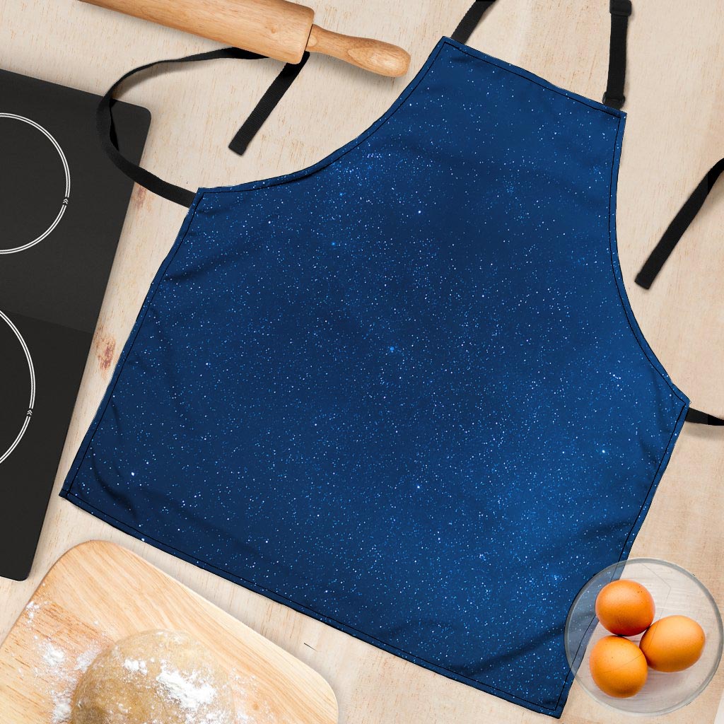 Space Blue Galaxy Women's Apron-grizzshop