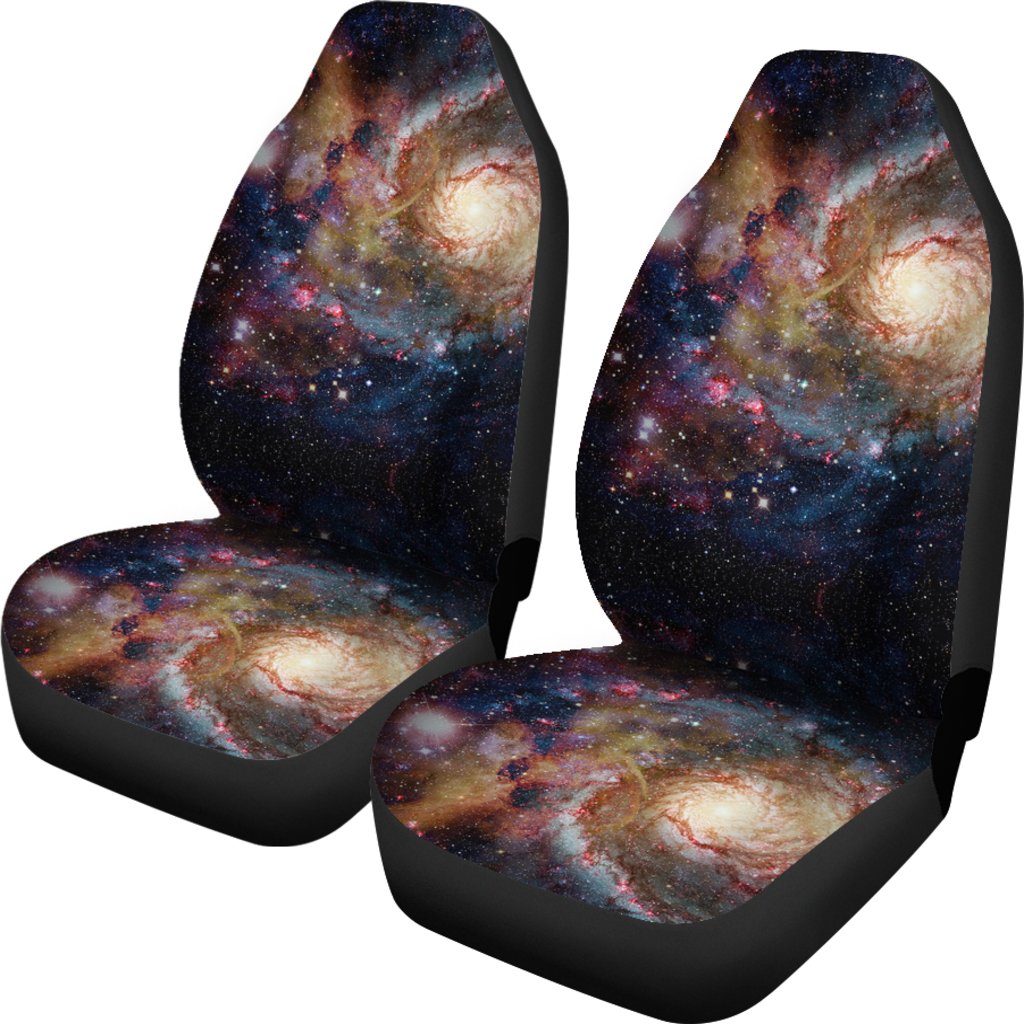 Space Milky Way Galaxy Print Universal Fit Car Seat Cover-grizzshop