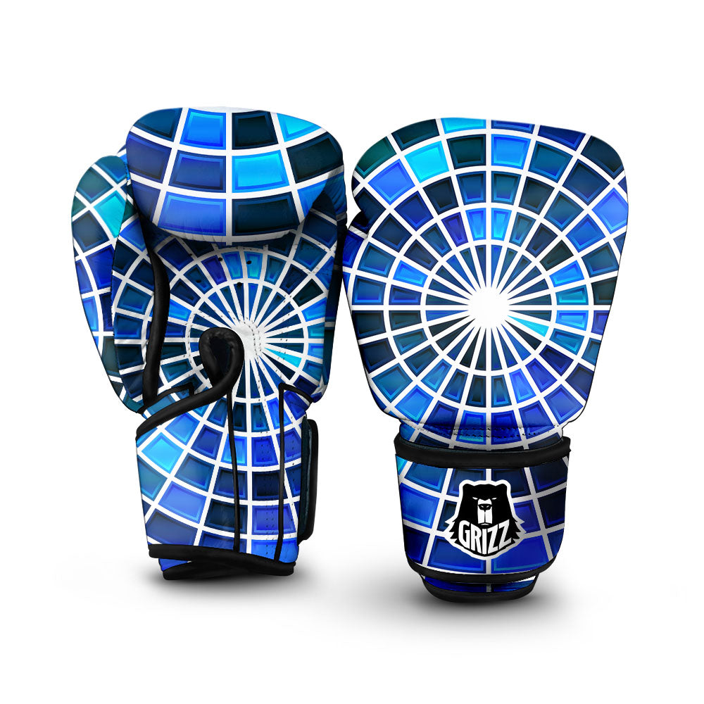 Spider Web Stained Mosaic Print Boxing Gloves-grizzshop