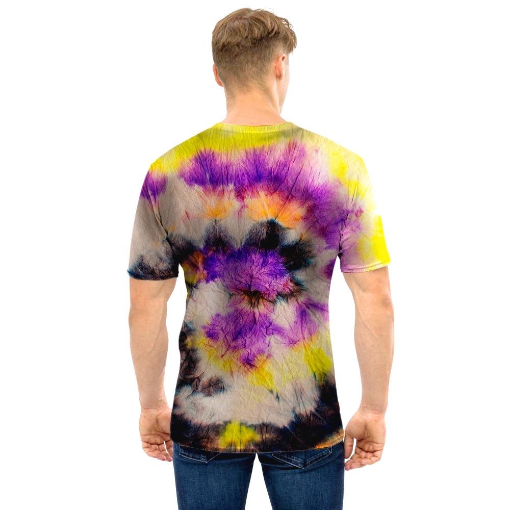 Spiral Hippie Tie Dye Men T Shirt-grizzshop