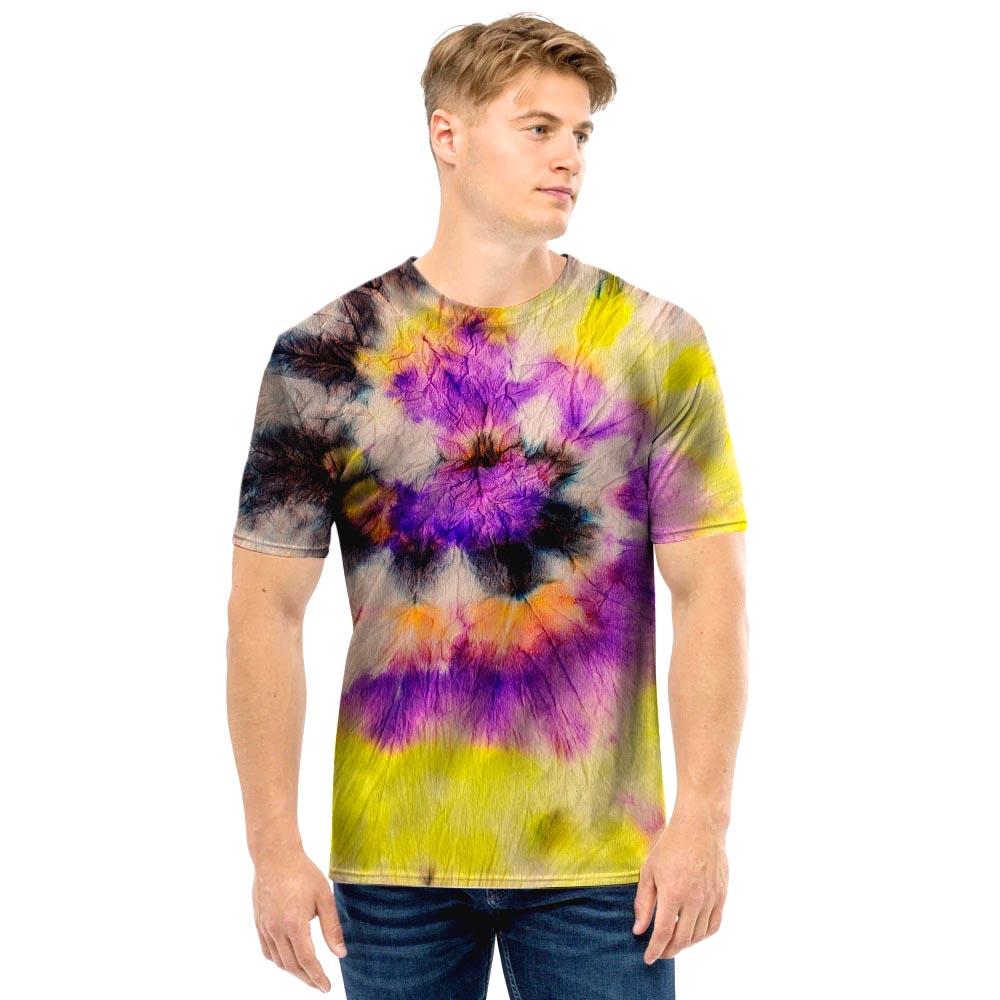 Spiral Hippie Tie Dye Men T Shirt-grizzshop