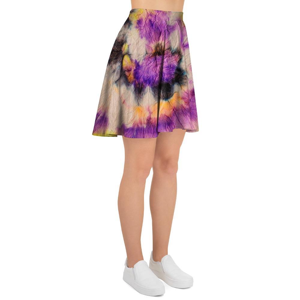 Spiral Hippie Tie Dye Women's Skirt-grizzshop