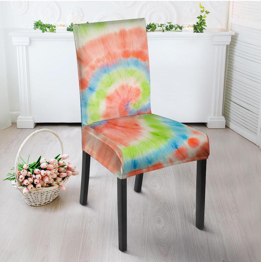 Spiral Tie Dye Chair Cover-grizzshop