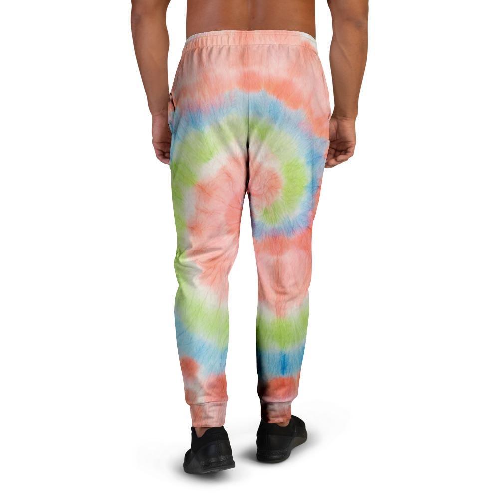Spiral Tie Dye Men's Joggers-grizzshop