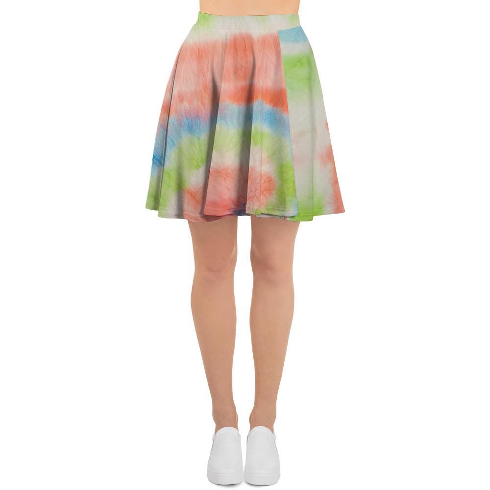 Spiral Tie Dye Women's Skirt-grizzshop