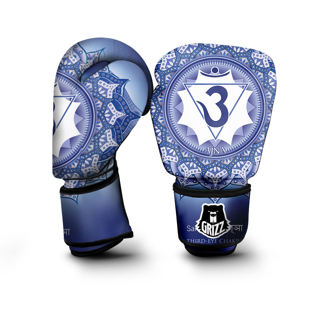Spiritual Ajna Chakra Print Boxing Gloves-grizzshop