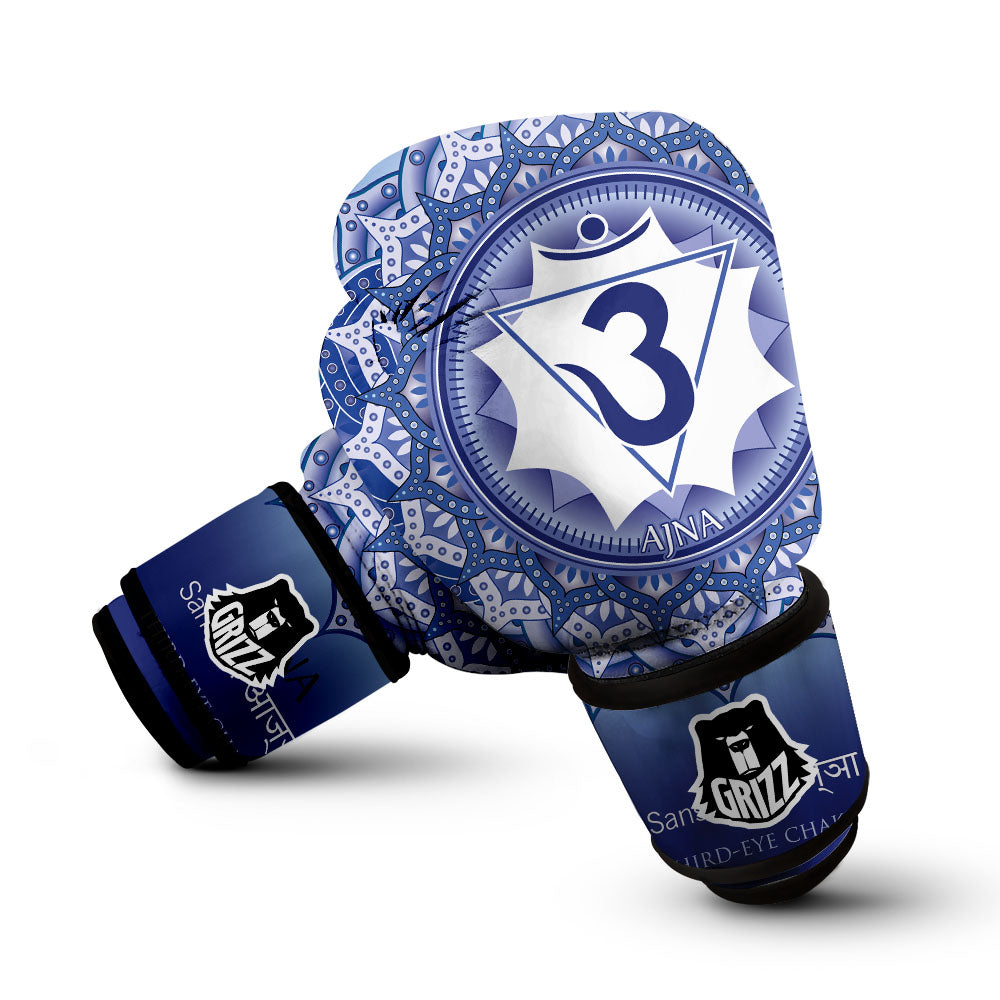 Spiritual Ajna Chakra Print Boxing Gloves-grizzshop