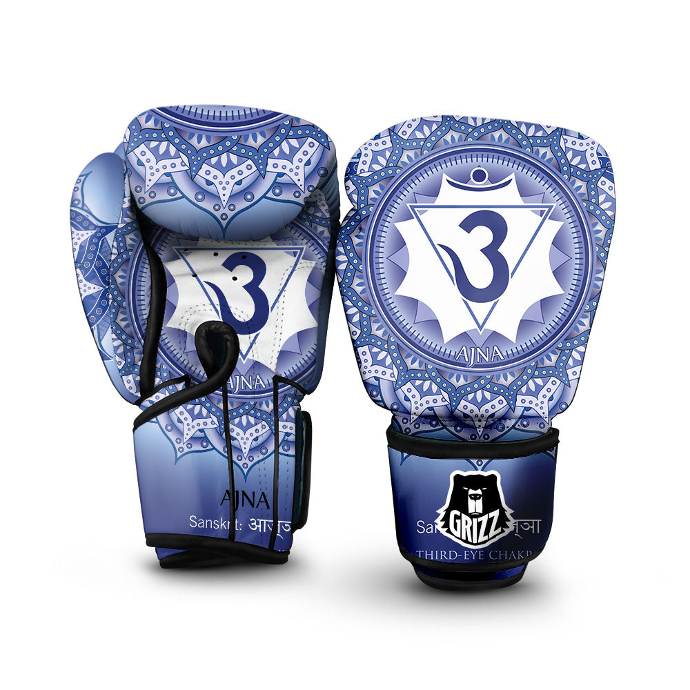 Spiritual Ajna Chakra Print Boxing Gloves-grizzshop