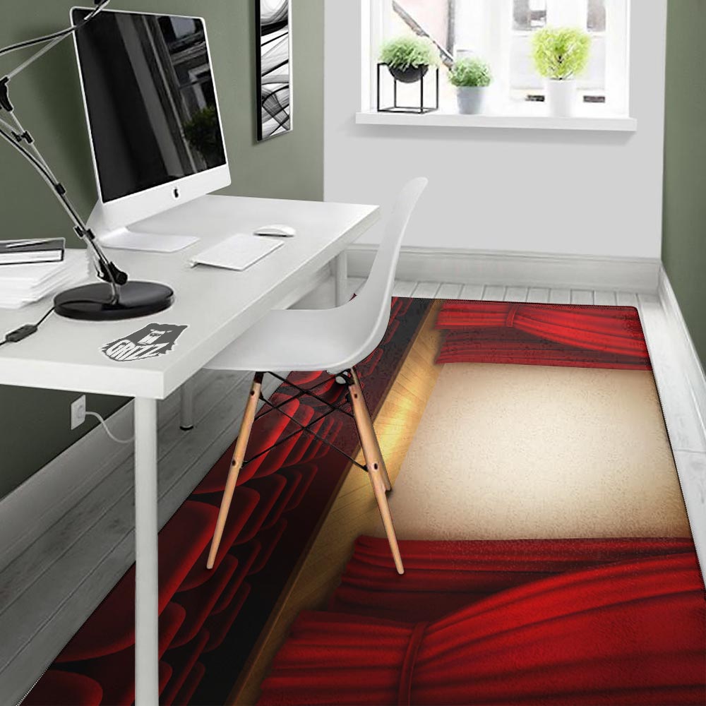 Stage Theater Print Floor Mat-grizzshop