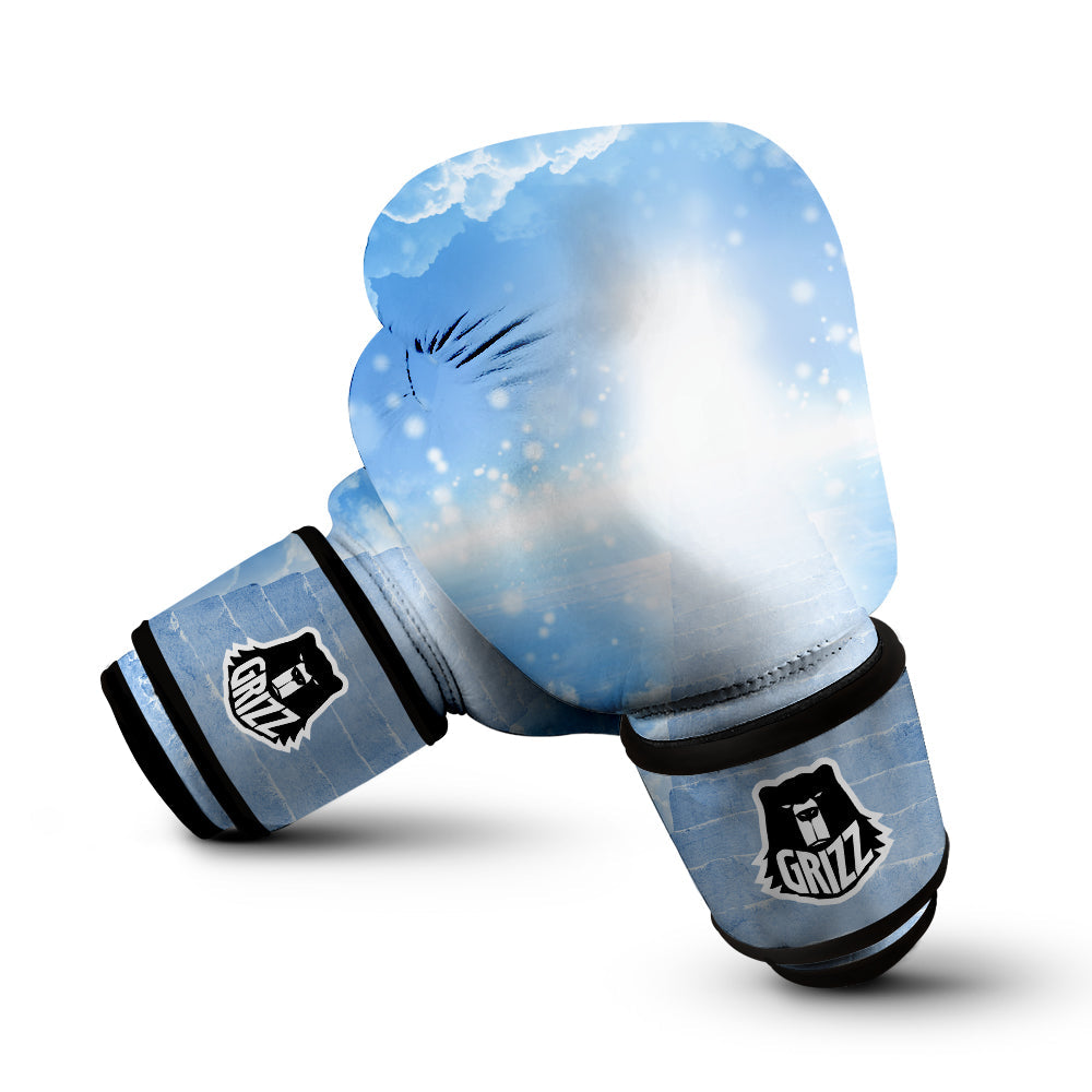Stairs To Heaven Print Boxing Gloves-grizzshop