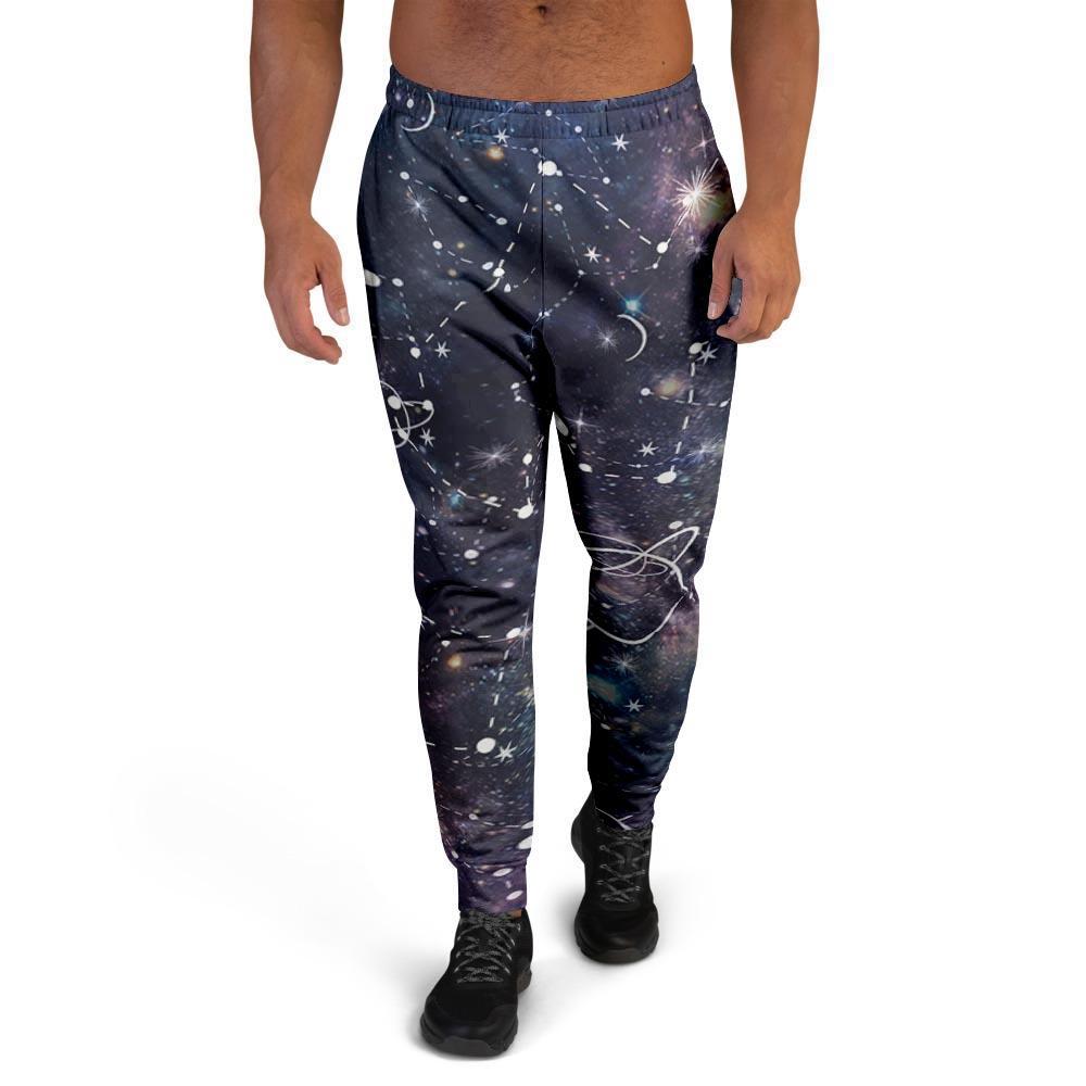 Star Constellation Galaxy Space Men's Joggers-grizzshop