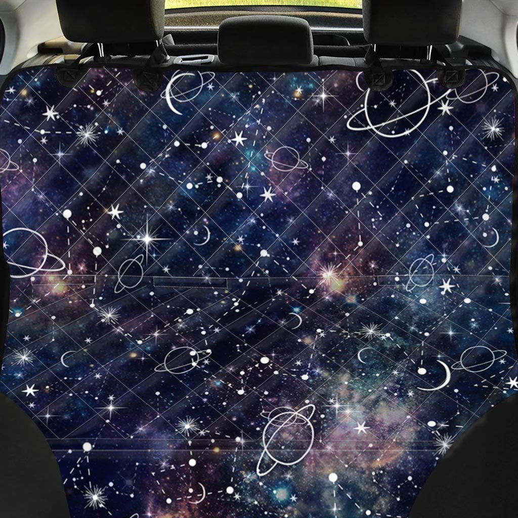 Star Constellation Galaxy Space Pet Car Seat Cover-grizzshop