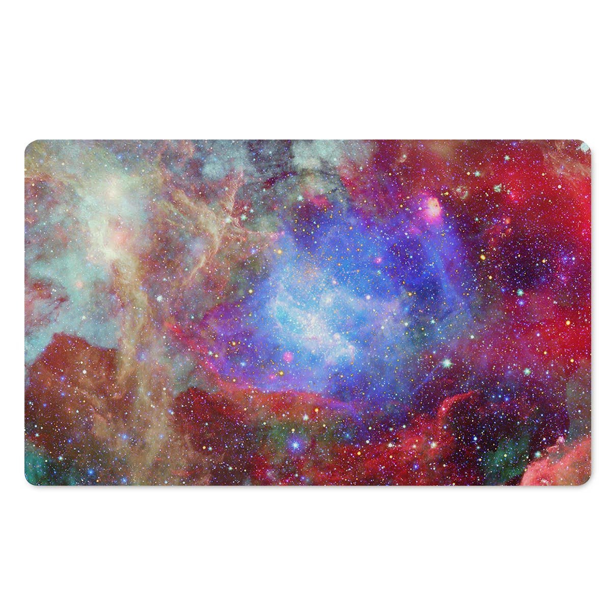 Star Nebula Galaxy Space Door Mat-grizzshop