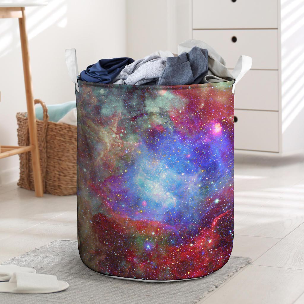 Star Nebula Galaxy Space Laundry Basket-grizzshop