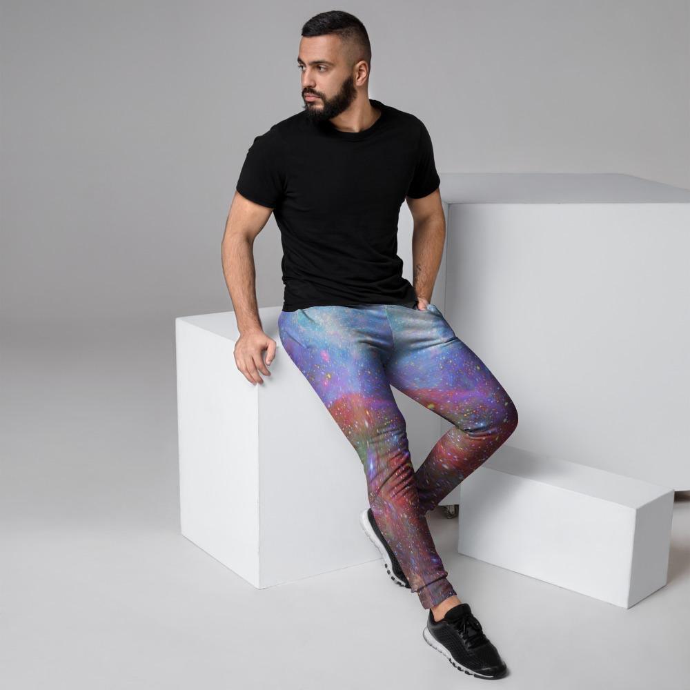 Star Nebula Galaxy Space Men's Joggers-grizzshop