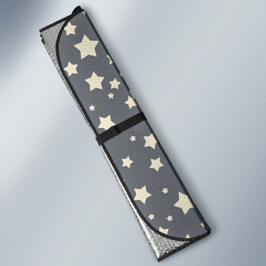 Star Pattern Print Car Sun Shade-grizzshop