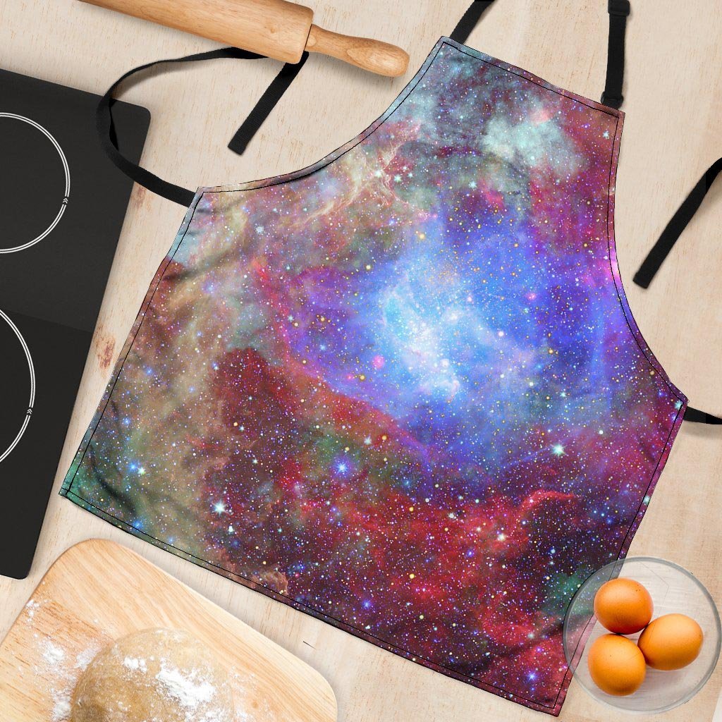 Star Nebula Galaxy Space Women's Apron-grizzshop