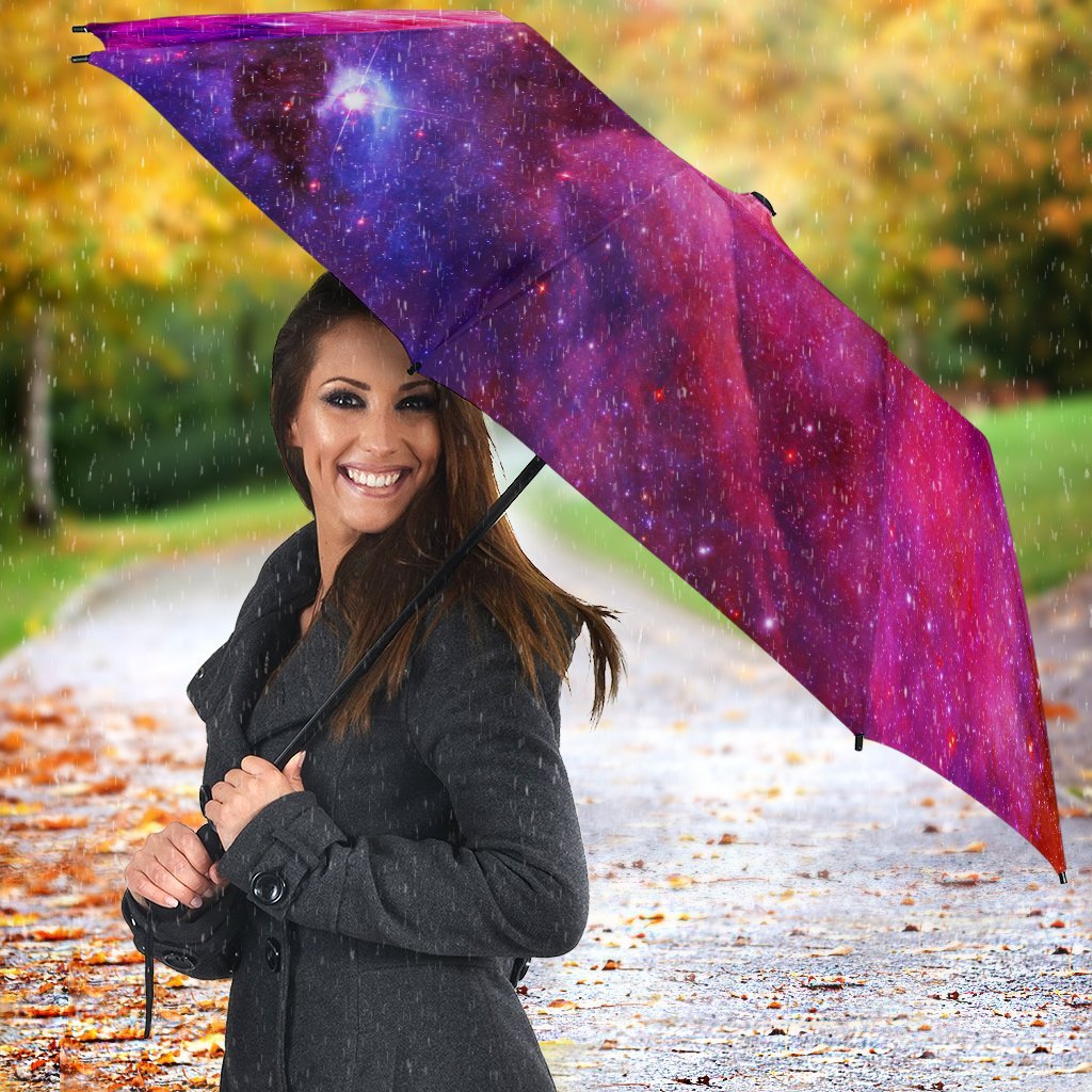 Stardust Galaxy Pattern Print Umbrella-grizzshop