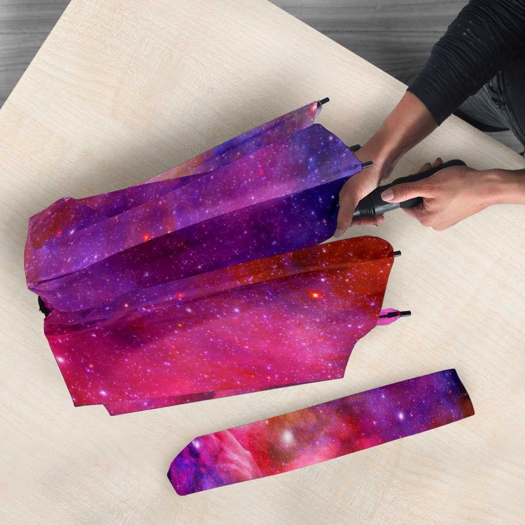 Stardust Galaxy Pattern Print Umbrella-grizzshop