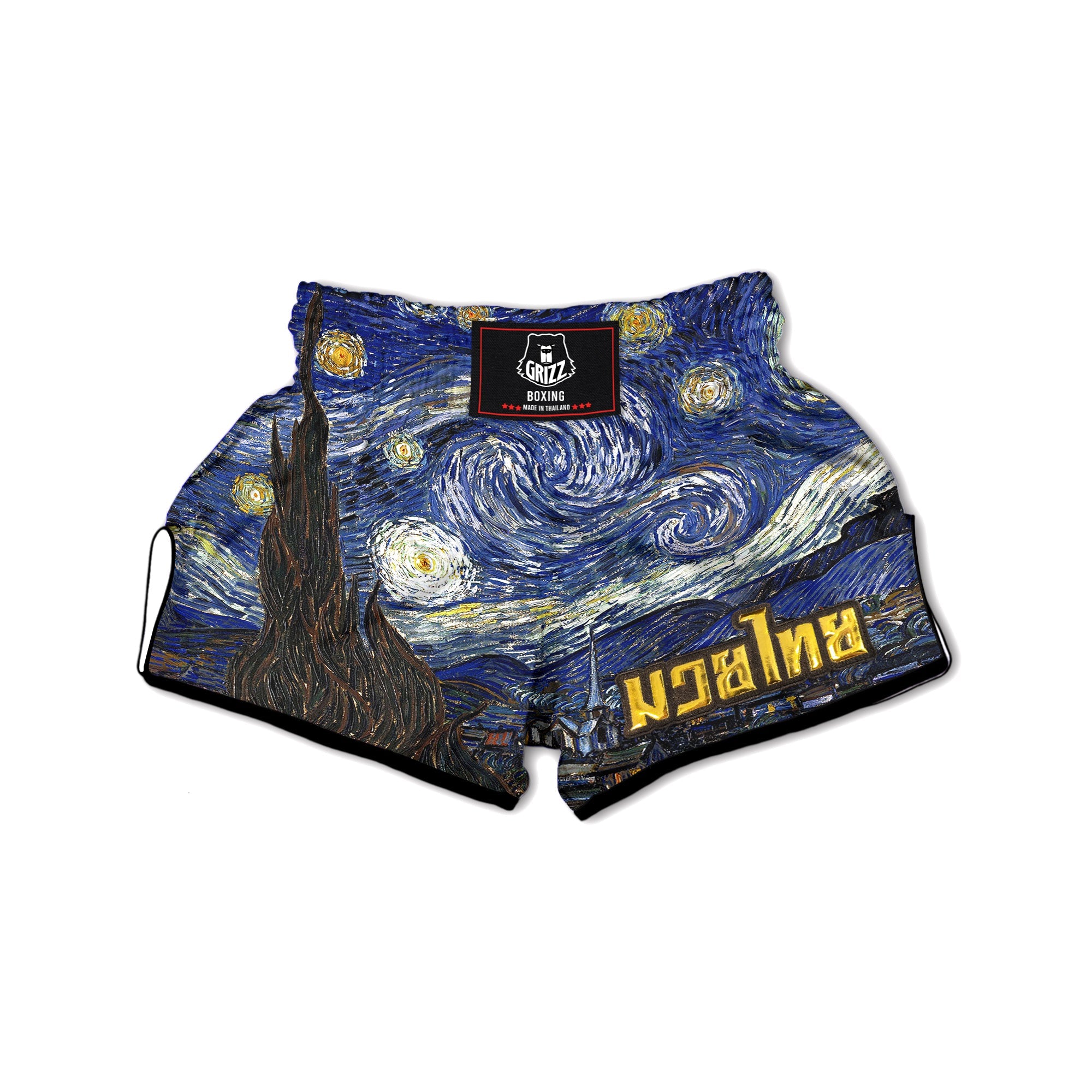 Mermaid Galaxy Print Muay Thai Boxing Shorts main image 1