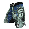Statue Of Liberty American Print MMA Shorts-grizzshop